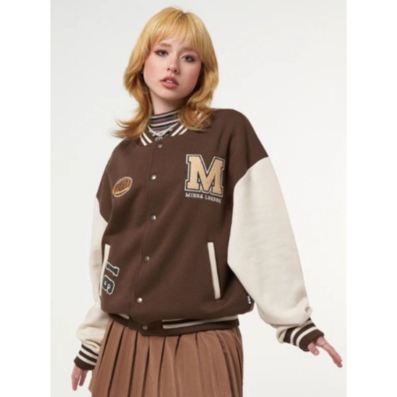 M mibga london outerwear jscket baseball korean style