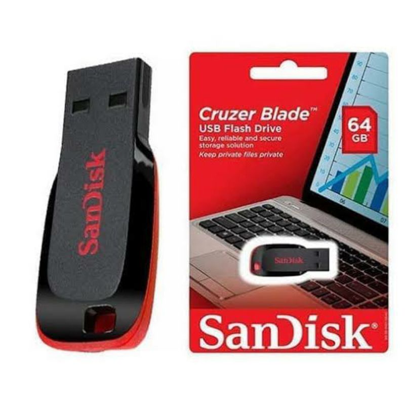 Flash Disk Sandisk 64 GB Cruzer Blade