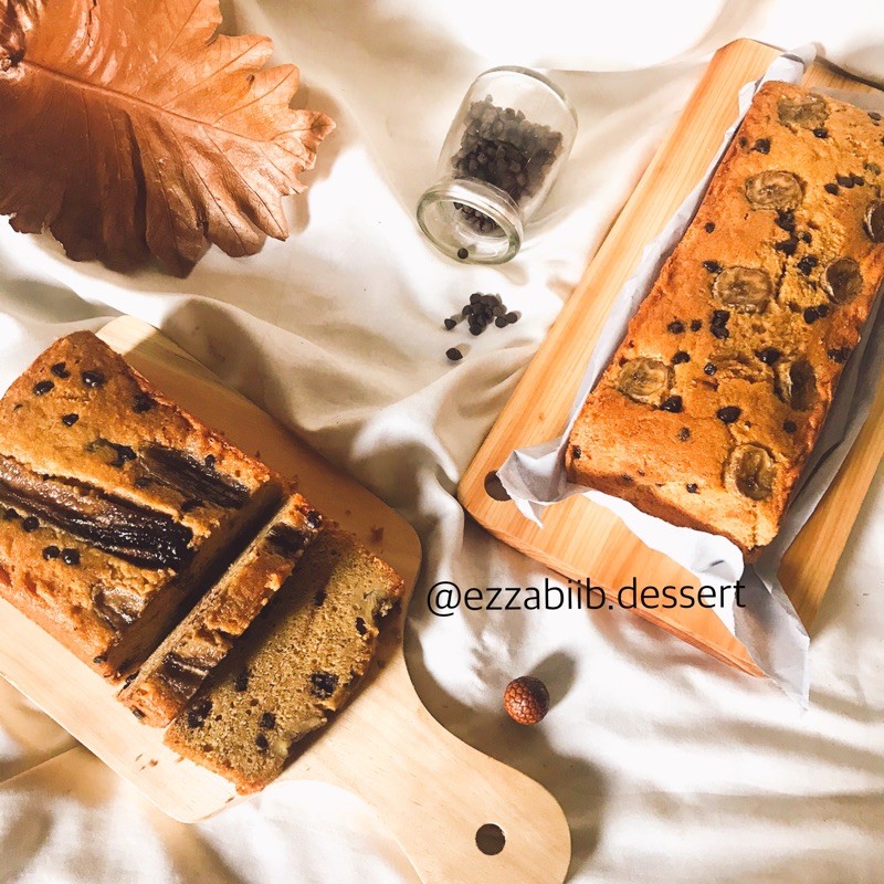 

Banana cake / cake pisang gula aren