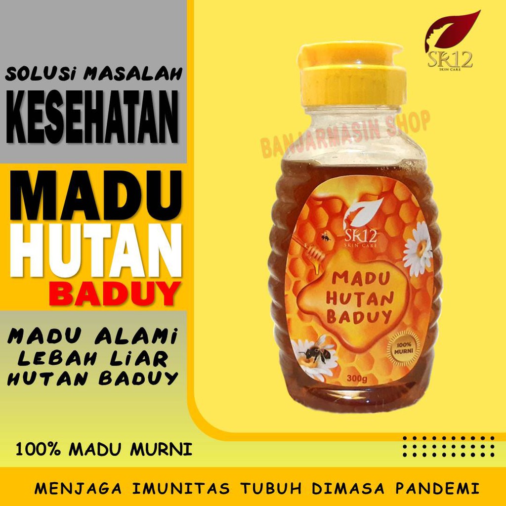 

Madu Alami Hutan Baduy Asli Lebah Liar 100% BPOM