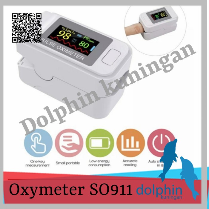 Oxymeter Oximeter SO911 Cek Kadar oksigen dalam Darah Saturasi 911