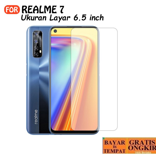 Tempered Glass Oppo Realme 7 Premium Quality Anti Gores Kaca