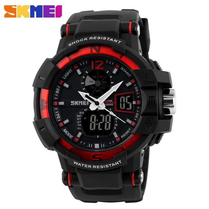 promo | diskon | sale SKMEI ORIGINAL JAM TANGAN PRIA KEREN - Merah terbaik | terlaris