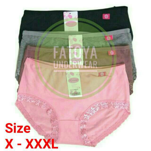 Cd Celana Dalam Wanita Renda Grisina L - XXXL