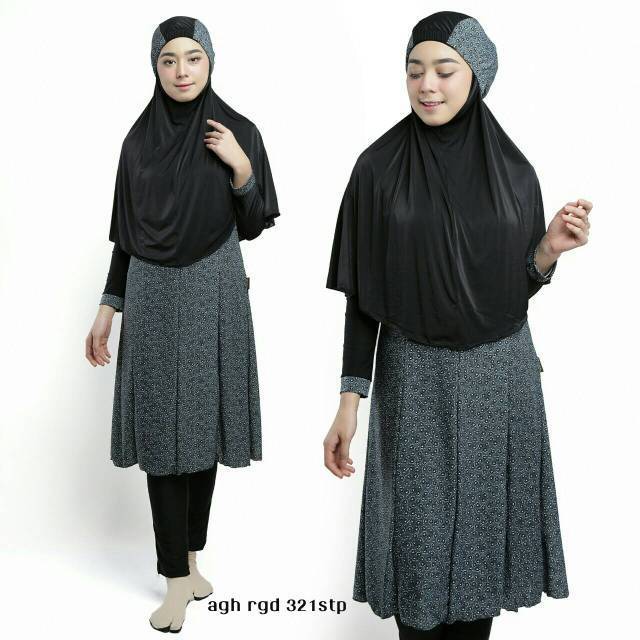  BAJU  RENANG  MUSLIMAH MODEL PANJANG STP by Aghnisan 