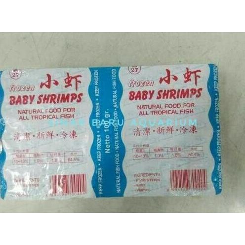 

TERLARIS! REBON BEKU/BABY SHRIMPS 100 gr