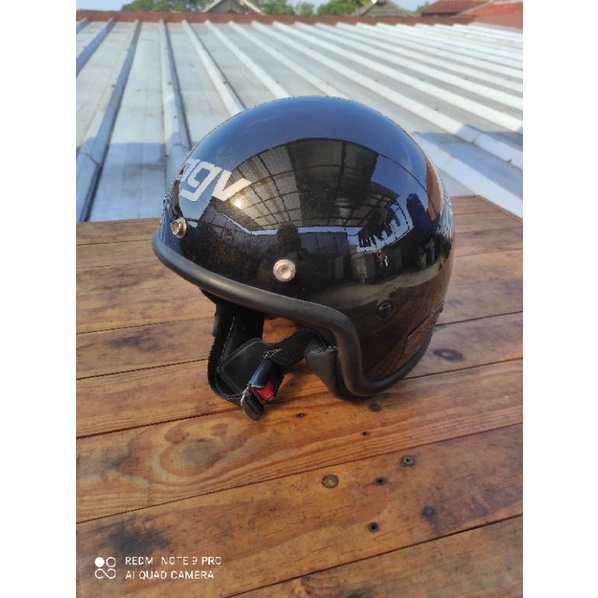 Helm Original Agv Made in Italy half Face Size S