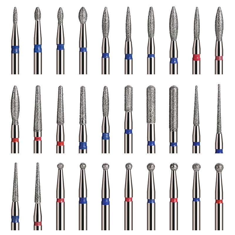 1pcs Mini Carbite Nail Drill Bits Manicure Drill Untuk Milling Cutter Mesin Listrik Kikir Kuku Buffer Peralatan Nail Art