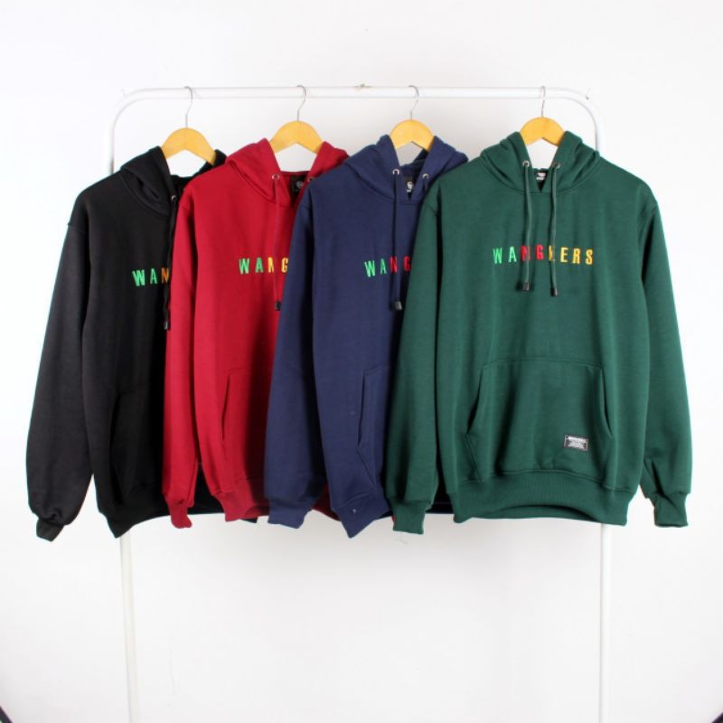 ( BISA COD) SWEATER HOODIE BORDIR WANGKERS RAINBOW