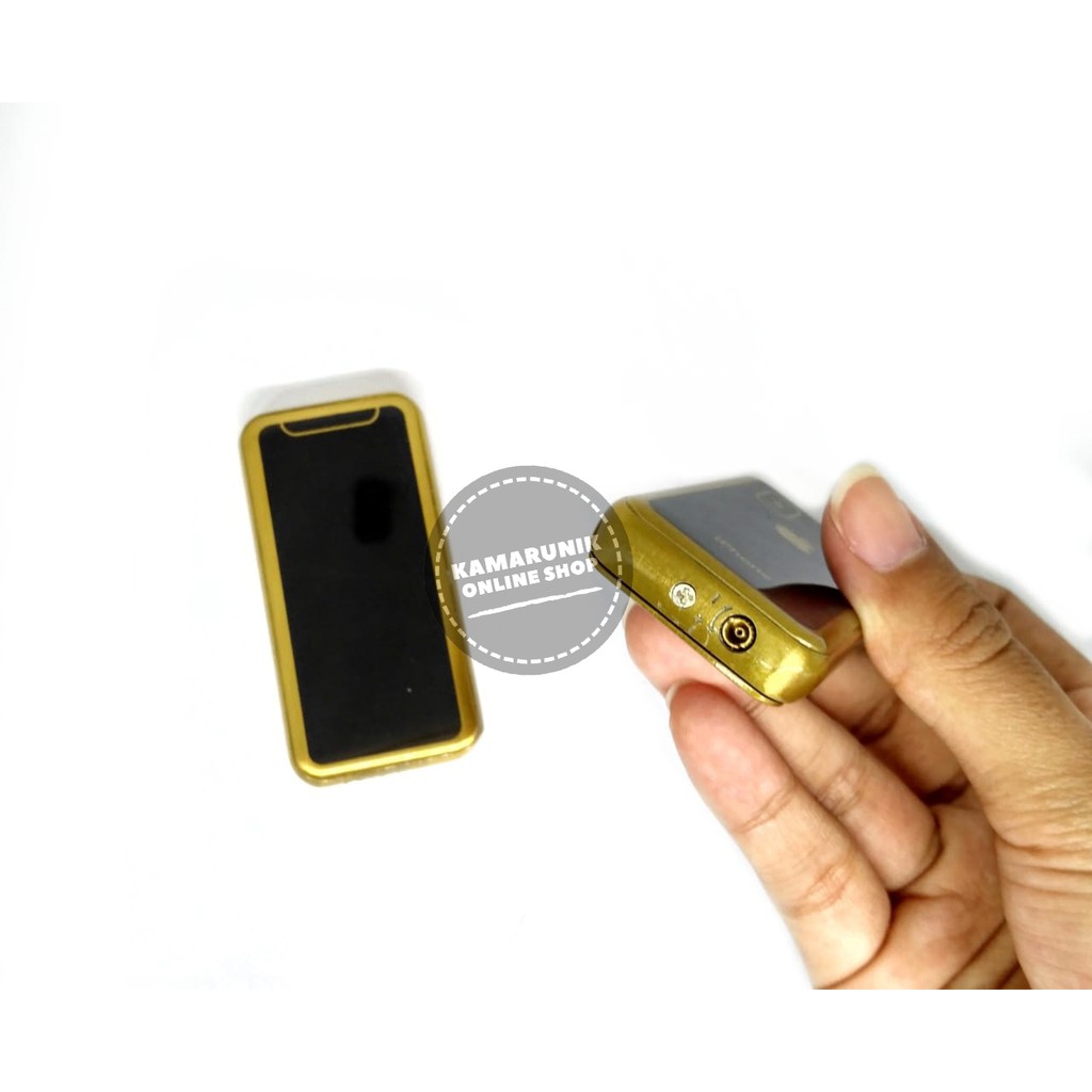 KOREK API IPHONE MINI GOLD BLACK 95161 MANCIS LAS LIGHTER UNIK