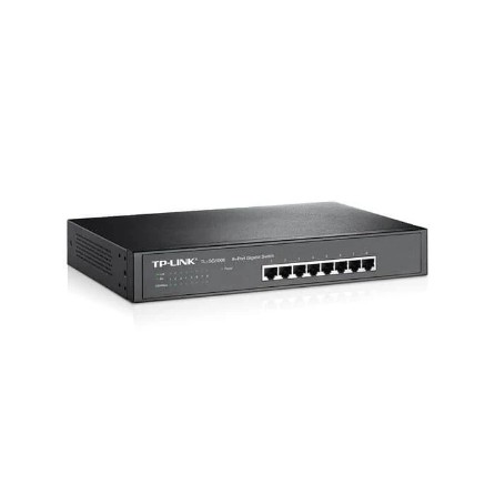 Switch TP Link TL-SG1008 Rackmount 8 Port Gigabit - TPLink TL SG1008