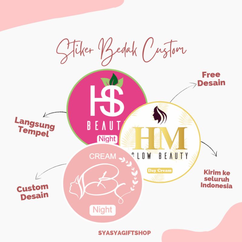 

[ SOLD OUT ] Cetak Stiker Custom Krim Wajah