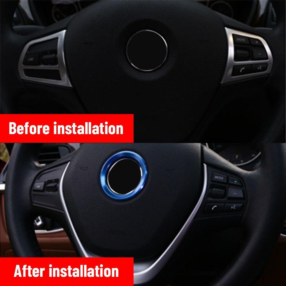 Populer 2PCS Setir Mobil Ac Mudah Dipasang Versi Tempel Modifikasi Interior Untuk Untuk Seri Bmw5Seri x1 x3 x4 x5 x6