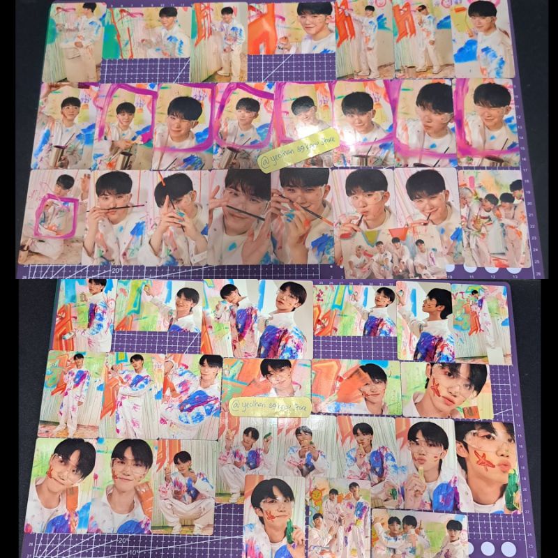 [READY STOCK SHARING] WOOZI / THE8 SEVENTEEN PHOTOCARD FACE THE SUN CARAT VER.