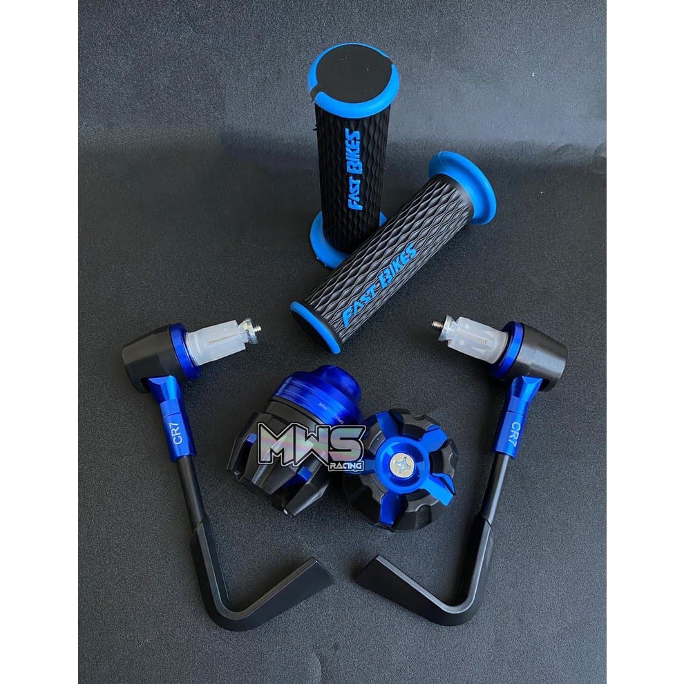 Proguard L + Handgrip Ulir dan Jalu As Paket 3 item Universal Semua Motor