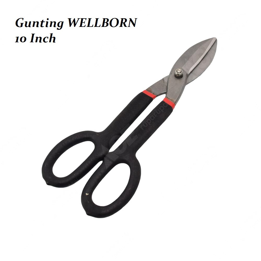 

Wellborn Tools Gunting Plat Logam Besi 10 Inch