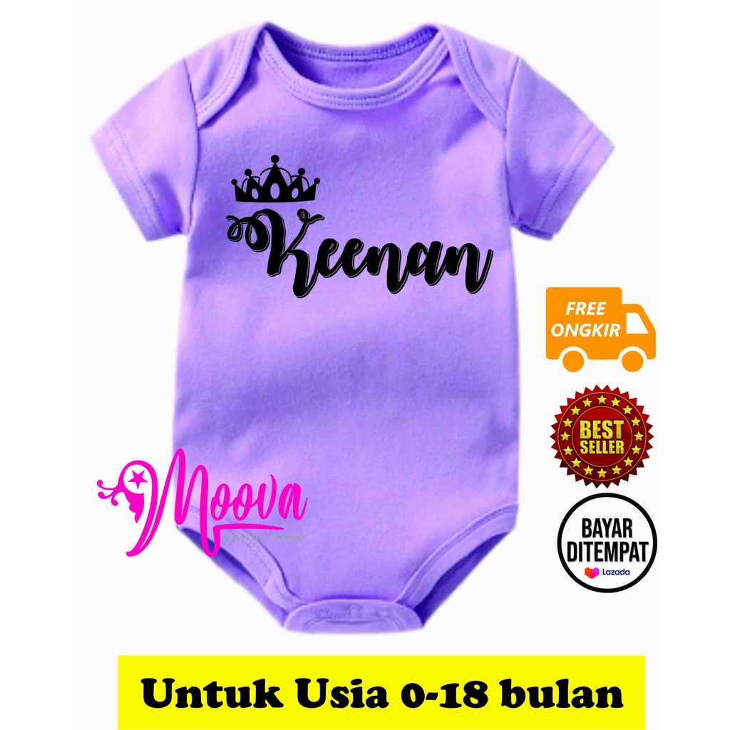 Jumper  Custom Bayi Laki-laki/Jumper Baby Lucu Adem Nyaman Bahan Katun Tebal Bisa Tulis Nama