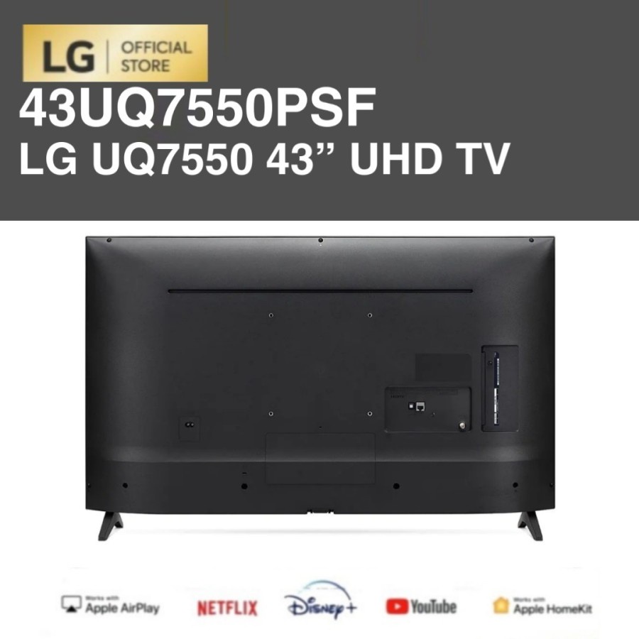 2022 LG 43UQ7550PSF / 43UQ7550 4K Smart UHD TV 43&quot; ThinQ