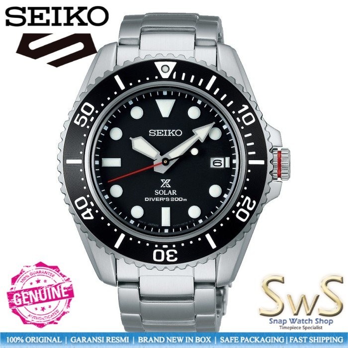 Seiko SNE589P1 SNE589 Prospex Solar Diver Original Resmi