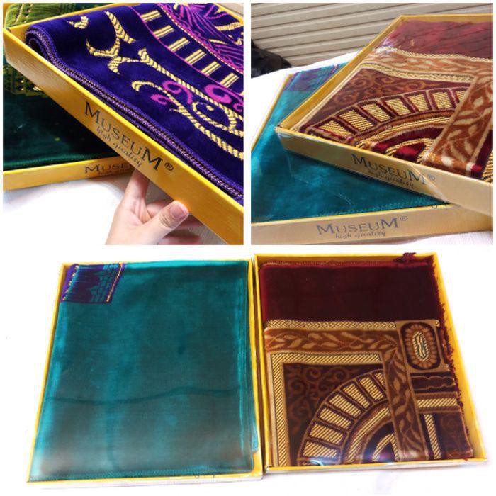Sajadah Turki/Turkey Museum Box Tebal Murah Super oleholeh haji
