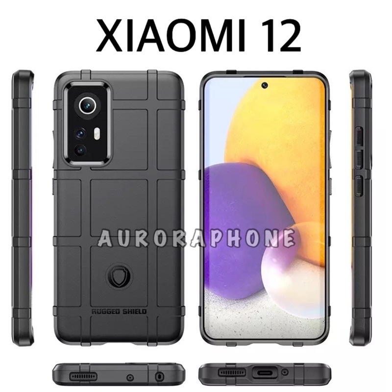 Xiaomi 12 Soft Case Premium Rugged SHIELD Armor Casing Xiaomi 12