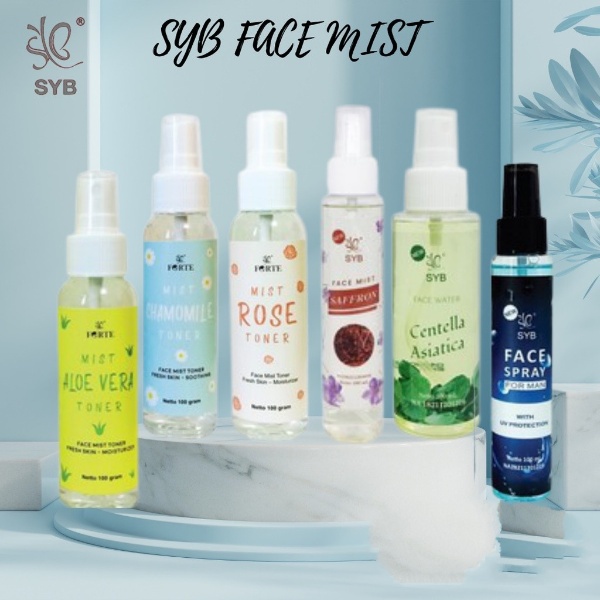 SYB Forte Face Mist  Water  Spray for Man  Aloe Vera Centella Chamomile Rose Saffron (Victoria)