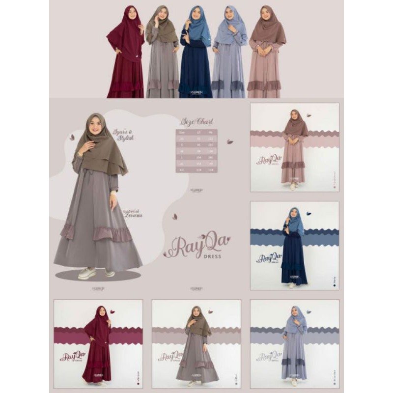 RAYQA DRESS ORIGINAL BY @SILMEE.INDONESIA