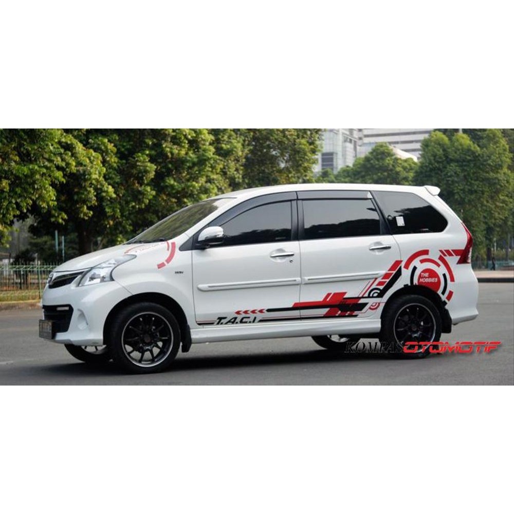 Mobil Cutting Stiker Mobilio Accor Jaz City Agya Calya Alya Xpander Stiker Universal Shopee Indonesia