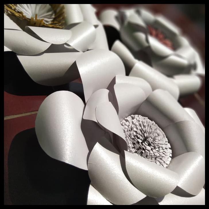 

Produk Unggulan Flower Paper Art Decor 12Pcs/Pack