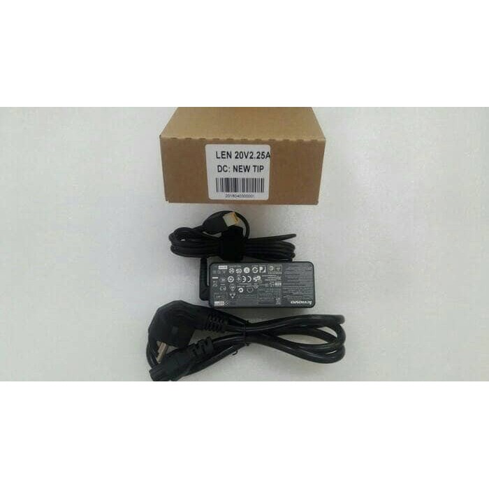 Charger Adaptor Original Lenovo Thinkpad 20v-2.25A USB T440 x240 E440