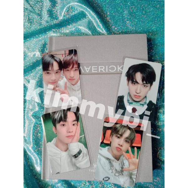 PC Q SUNWOO ID CARD SANGYEON UNIT SANGYEON HAKNYEON THE BOYZ MAVERICK Ver. STORYBOOK