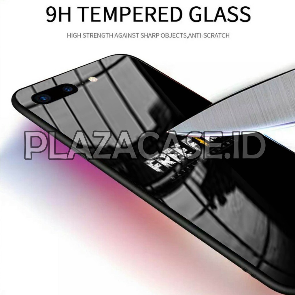 [K37] Soft Case Glass  For All Type Oppo Vivo Xiaomi Samsung Iphone Realme a52 a91 a92 a12 a31