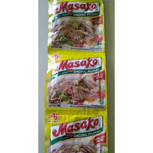 

Masako Ayam/Sapi renceng 10g@12