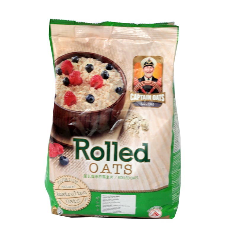 

Captain Oats Cereal Rolled 800Gr