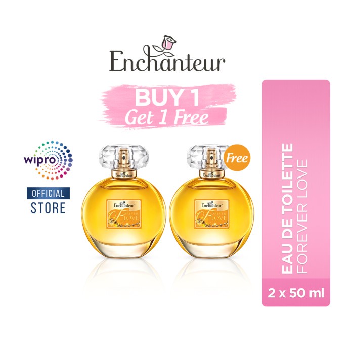 Enchanteur Eau De Toilette Parfum Wanita Forever Love 50ML