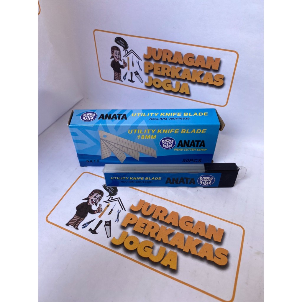 

Isi Cutter / Refil Cutter / Isi Kater Besar Tajam 10 PCS