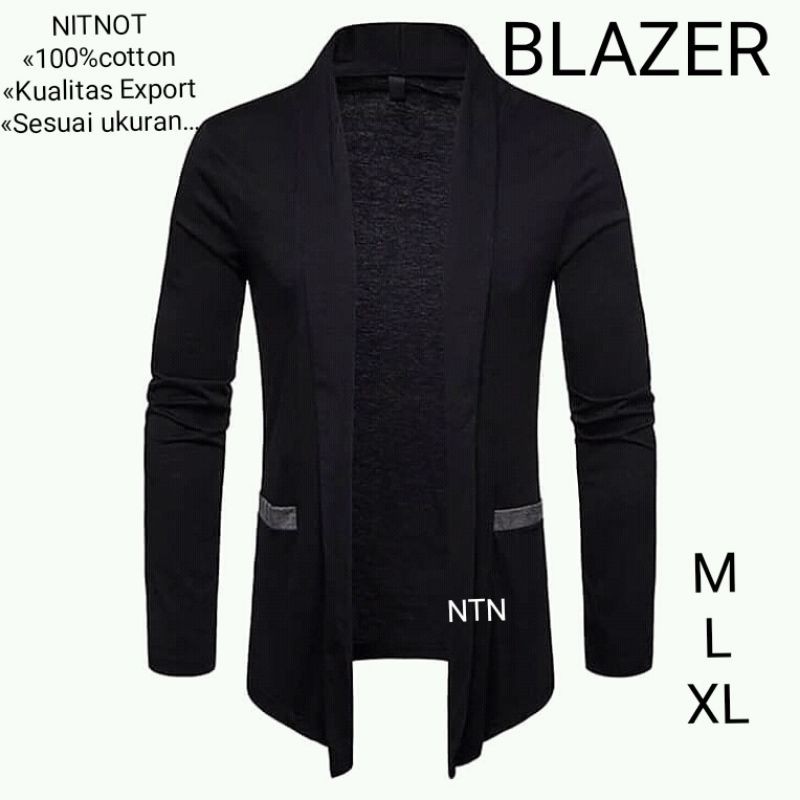Sweater Rajut Halus Pria  Blazer Kualitas Premium