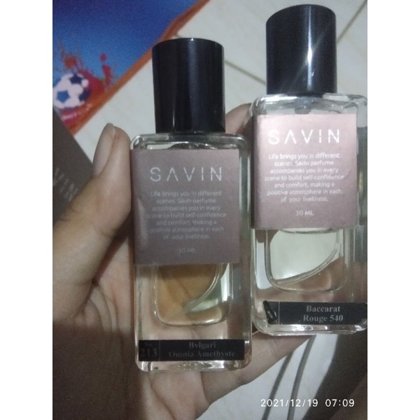 Preloved parfum savin baccarat rouge 540