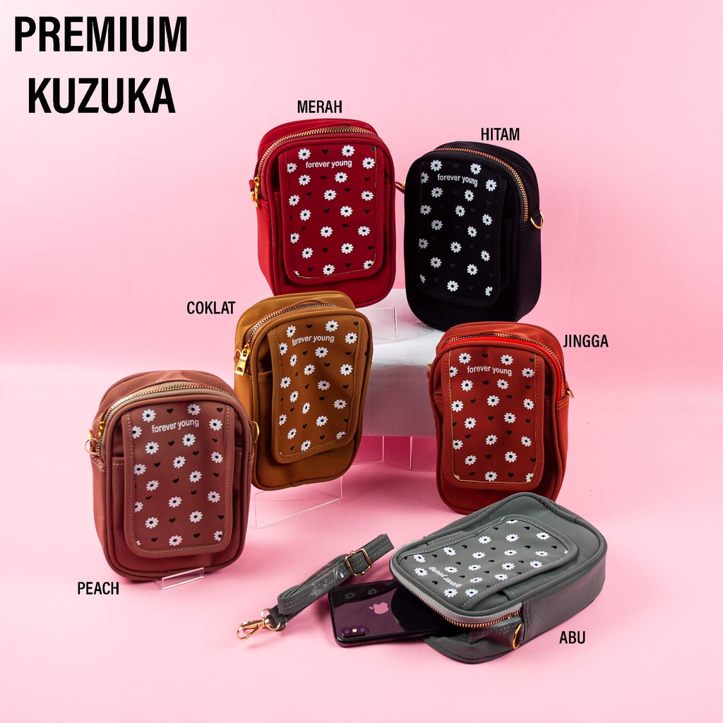 Slingbag Wanita Import Bahan Premium KUZUKA