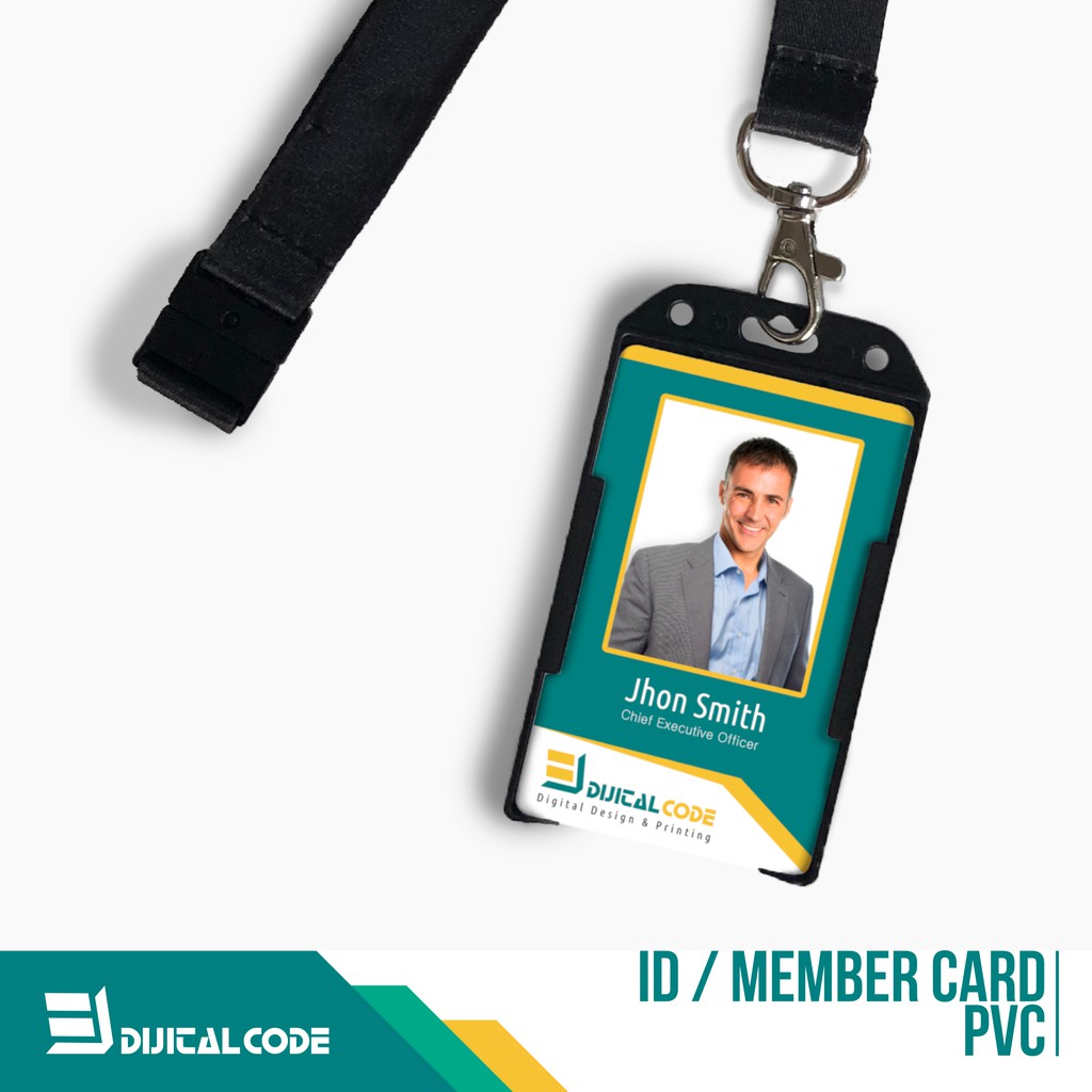 

Desain & Cetak ID Card / Member Card PVC Laser Printing