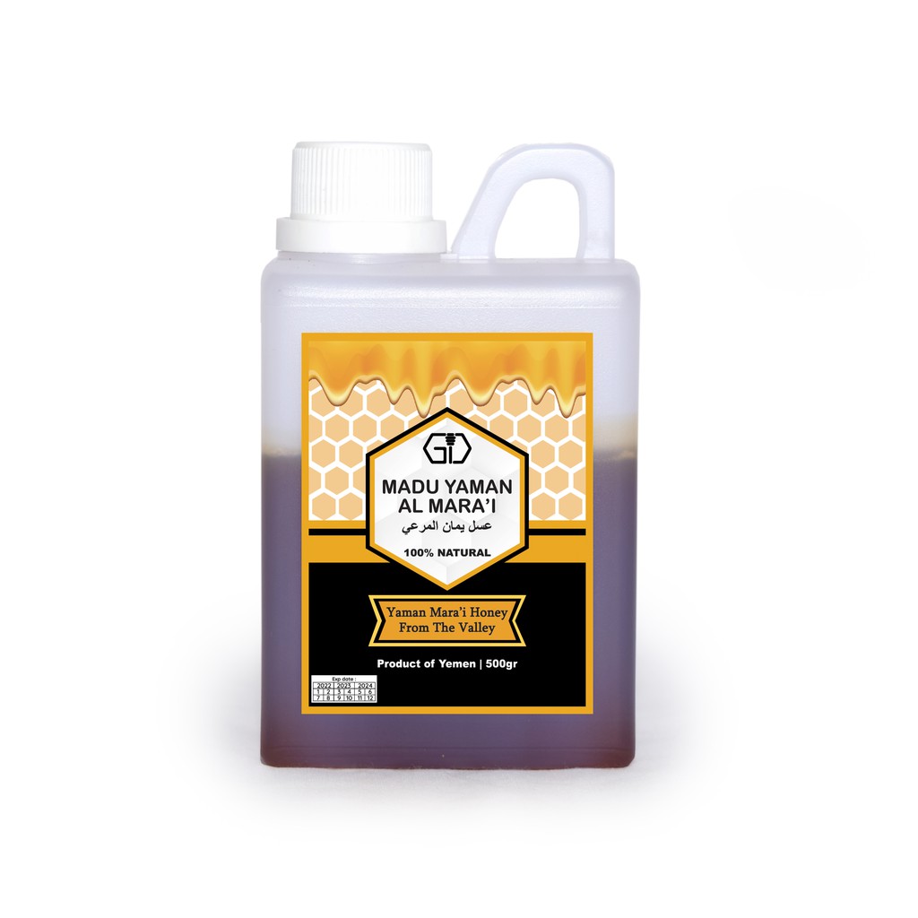 

Organic Honey, Madu Yaman, Madu Marai, Madu Arab Asli, kemasan 500gram - Gudang Immune