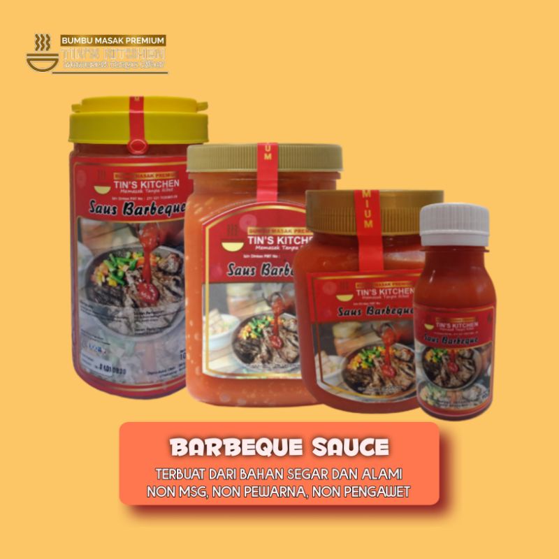 

Tin's kitchen BBQ bumbu masak instan Barbeque sauce