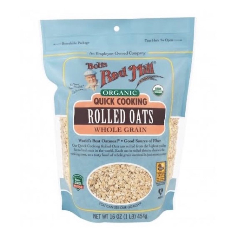 

bob red mill organic quick cooking oats 454 gr