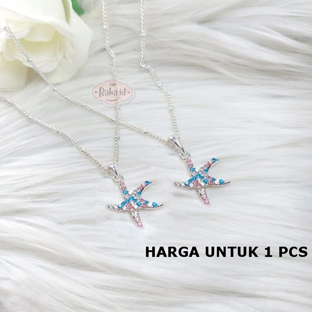 Kalung Wanita / Kalung Rantai Dewasa Motif Bintang Laut 996