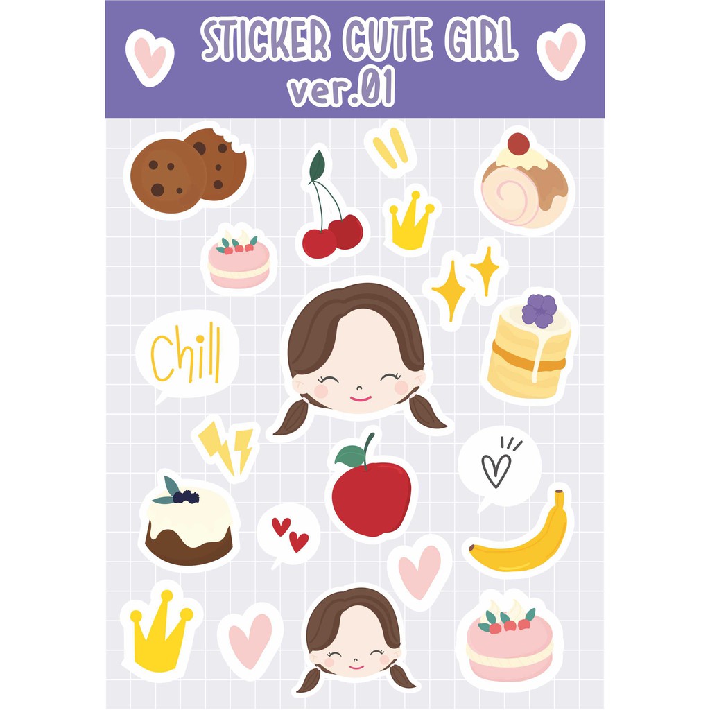 

STIKER KARAKTER LUCU SUDAH CUTTING
