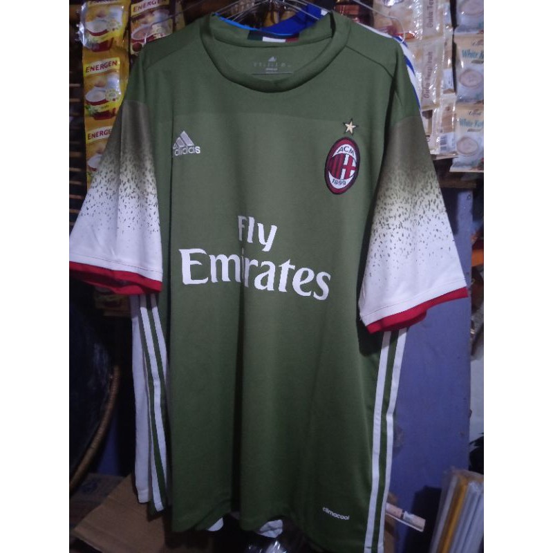 Jersey AC Milan second bekas