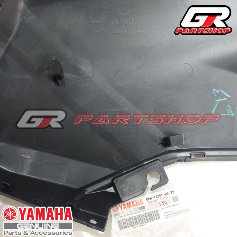 KANAN KIRI DI VARIAN | BODY COWLING HITAM DOFF LICIN B6H-P8 NEW NMAX 2021 2022 ORIGINAL YAMAHA SAYAP COVER LAMPU DEPAN PIPI ORI YGP ALL NEW NMAX CONNECTED CONECTED DOP HALUS