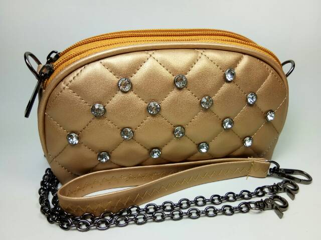 DOMPET MINI DIAMOND SLING !!!