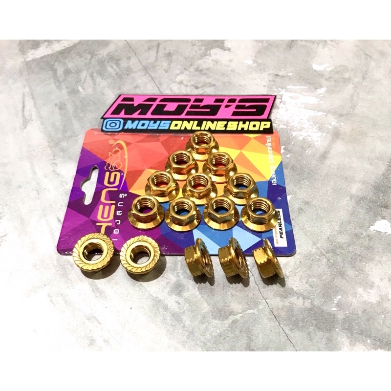 MUR PROBOLT STAINLESS GOLD DAN BLUE DRAT 14 ORIGINAL HENG THAILAND