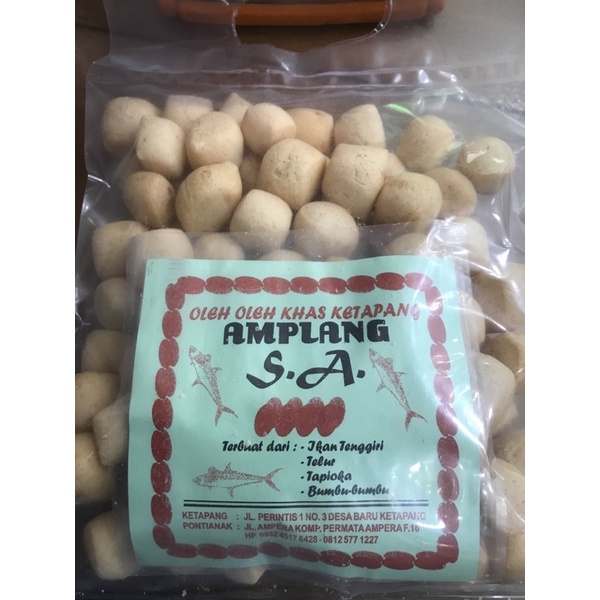 

Amplang / Kuku Macan Ikan Tenggiri Khas Ketapang Kalimantan Barat